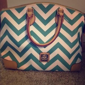 Turquoise Chevron Dooney